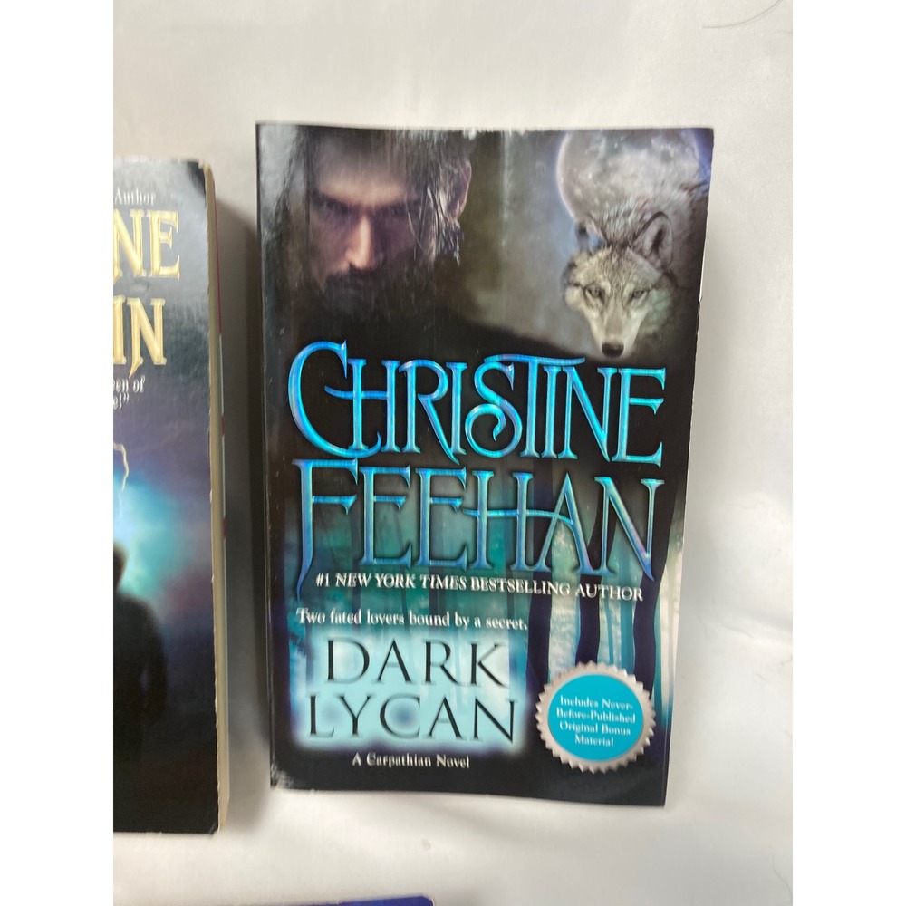 Christine Feehan Dark Series 5 Book Lot Paranormal Romance Carpathian Novels - Picture 4 of 6